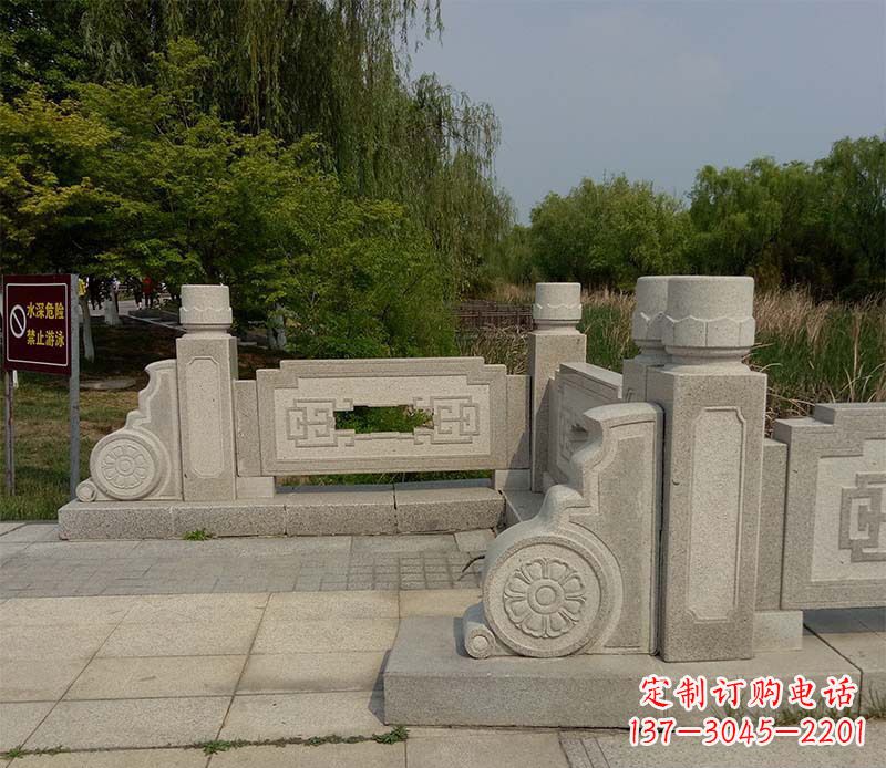 南京景区大理石栏板石雕_1