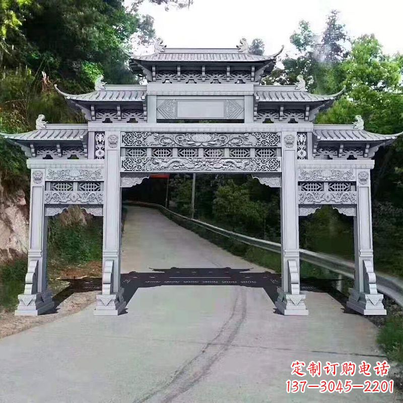 南京专业定制石牌坊雕塑