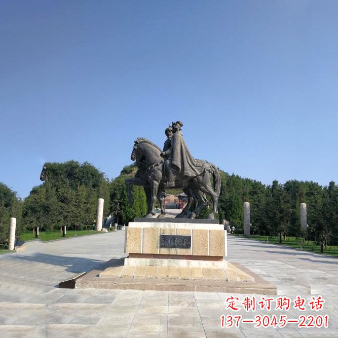 南京王昭君雕塑,象征传承君臣之义