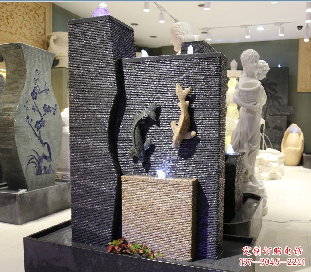 南京九龙太子石雕喷泉——精巧绝伦的喷泉雕塑