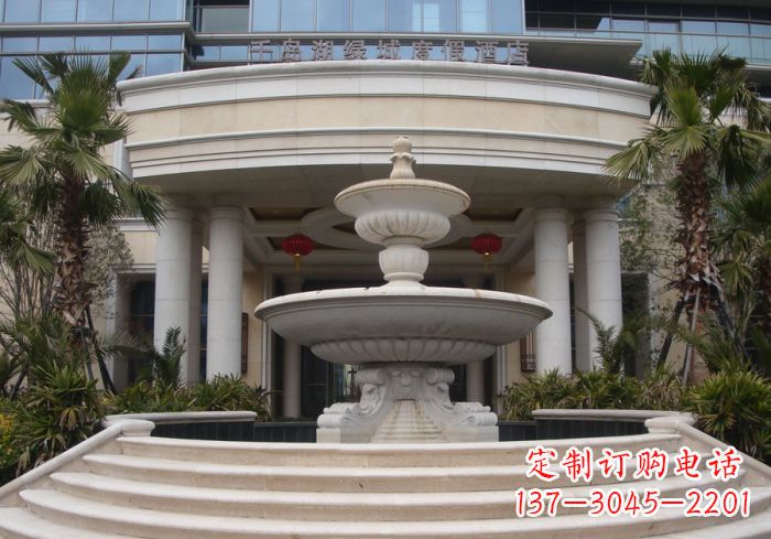 南京酒店景观大型喷泉石雕