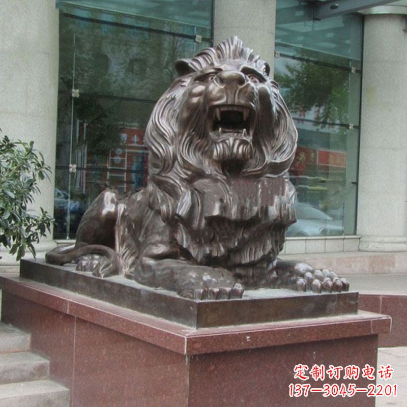 南京传统工艺,百年老店,狮子铜雕塑