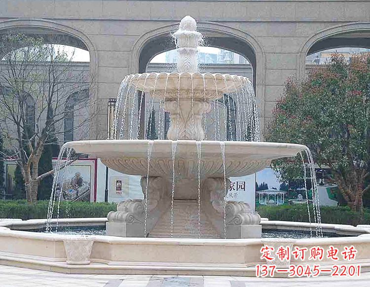 南京专业定制喷泉雕塑,融合唯美艺术气息