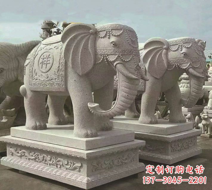 南京中领雕塑-大象雕塑定制