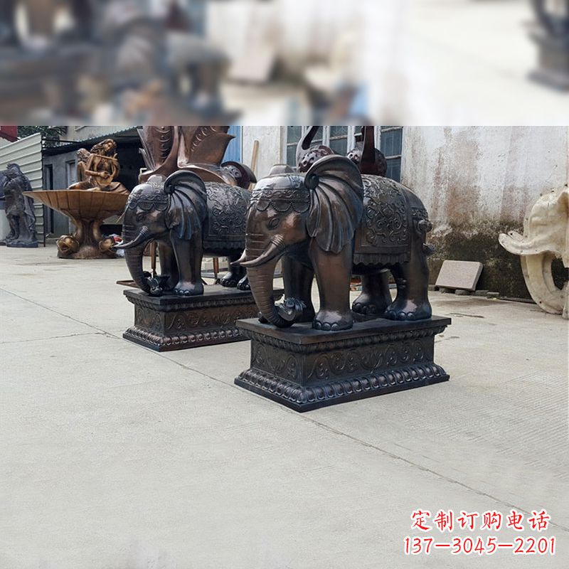 南京完美大象雕塑,铸就经典之作
