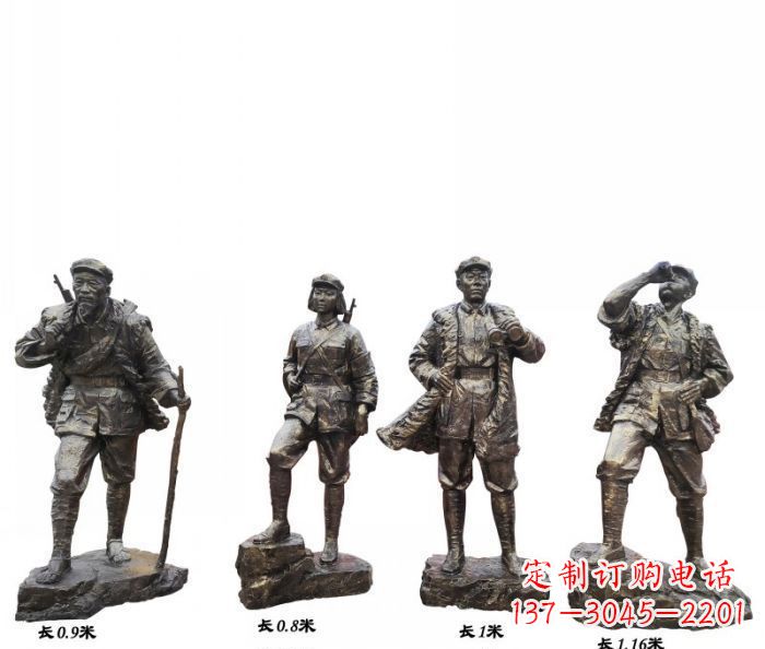 南京专注制作抗战红军青铜雕塑