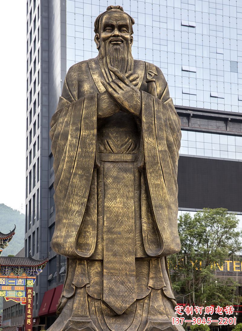 南京传承古代名人铜雕,一件件精美雕塑装点你的生活