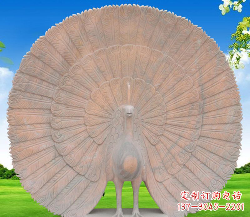 南京专业手工孔雀雕塑提升空间艺术氛围