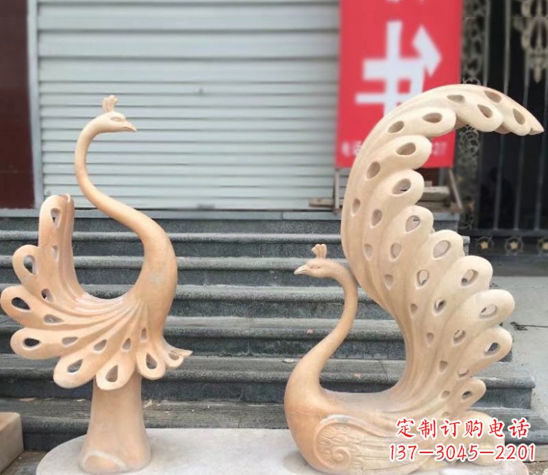 南京中领雕塑专业提供独特精致的孔雀石雕塑,以…