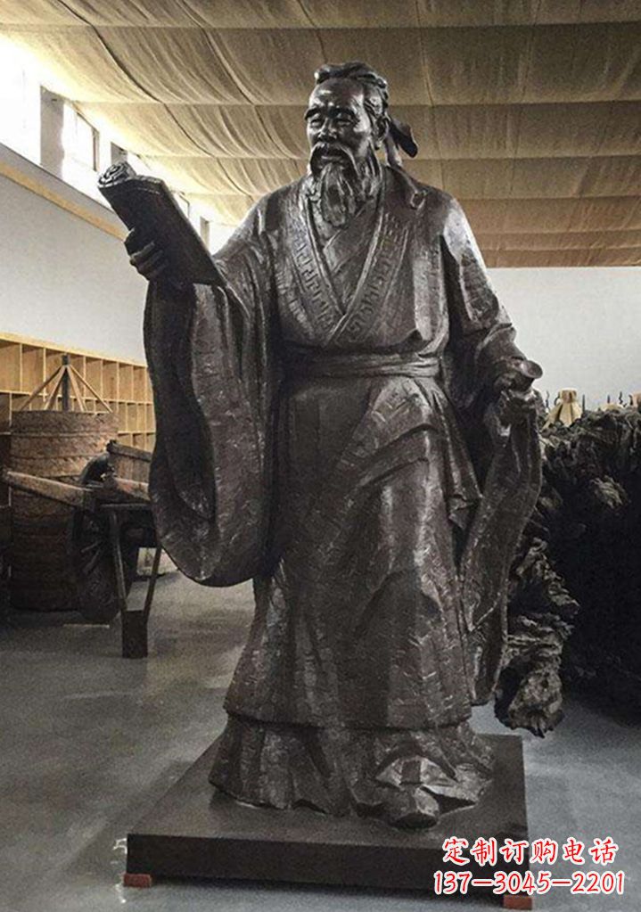 南京孔子雕塑头像