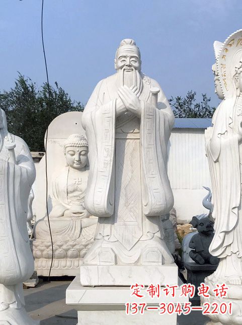 南京拥有古典文化底蕴的孔子雕塑