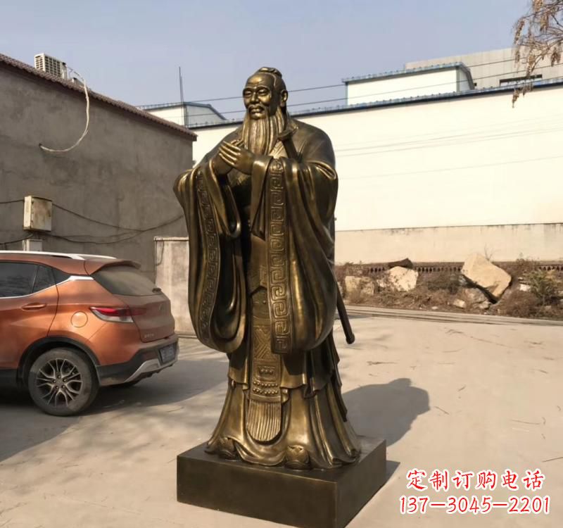 南京中领雕塑缔造最具文化内涵的孔子雕塑