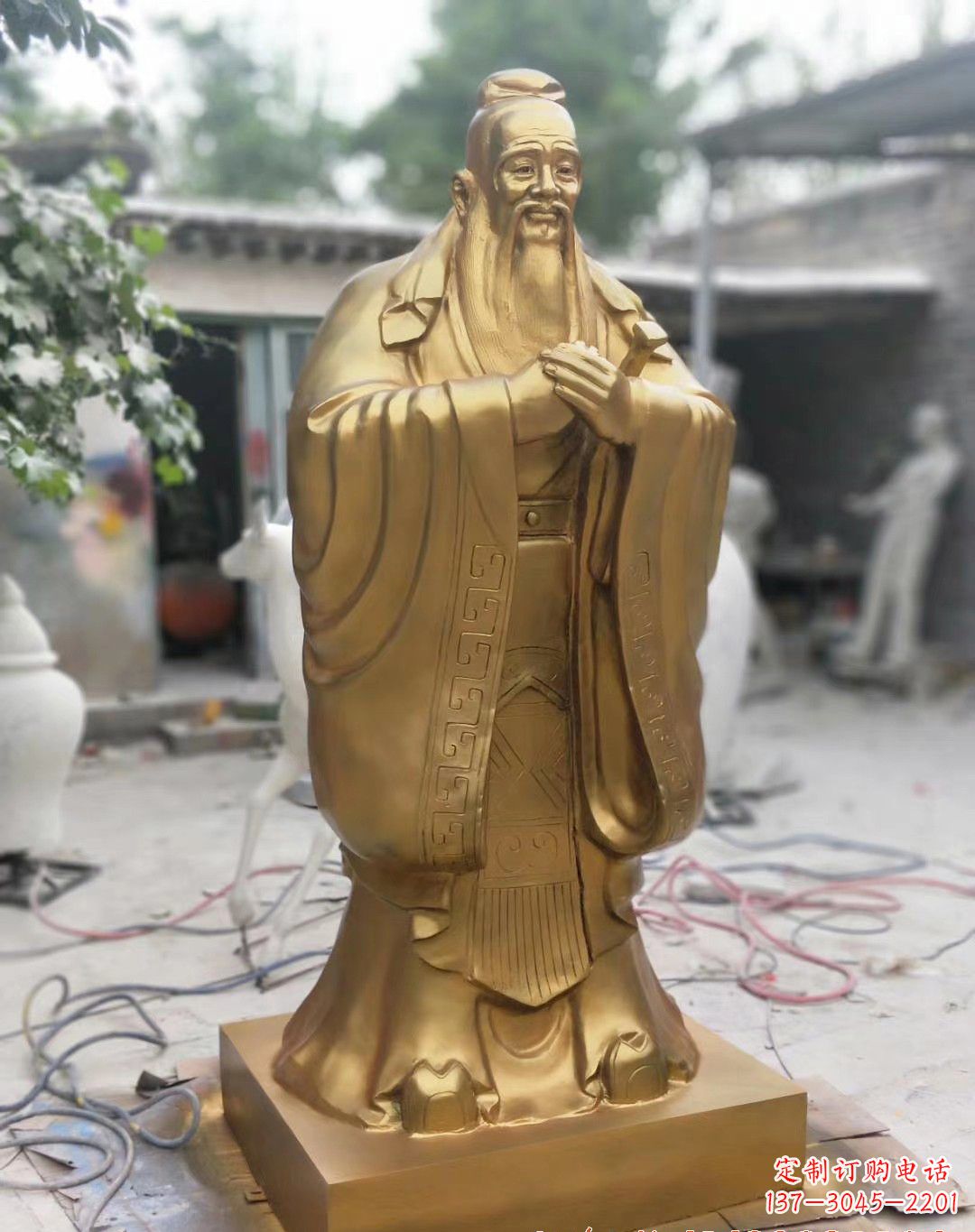 南京孔子铜雕像 (2)