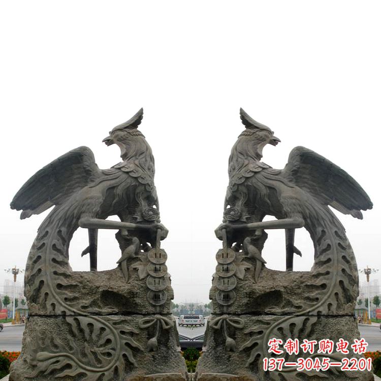 南京中领雕塑凤凰雕塑,神秘的艺术品