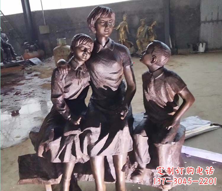 南京中领雕塑--专业的学生铜雕定制服务