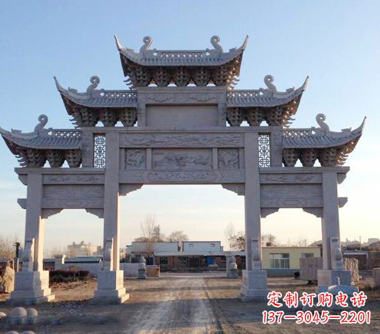 南京老石牌坊图片