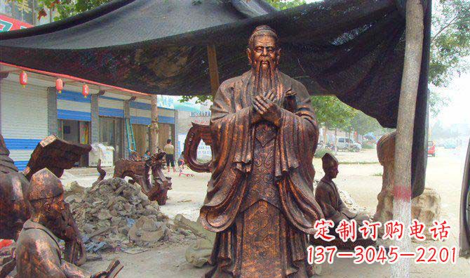 南京庆祝古代大师老子诞辰,尊贵的老子雕塑定制