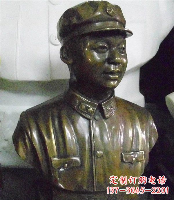 南京雷锋胸像校园玻璃钢雕塑