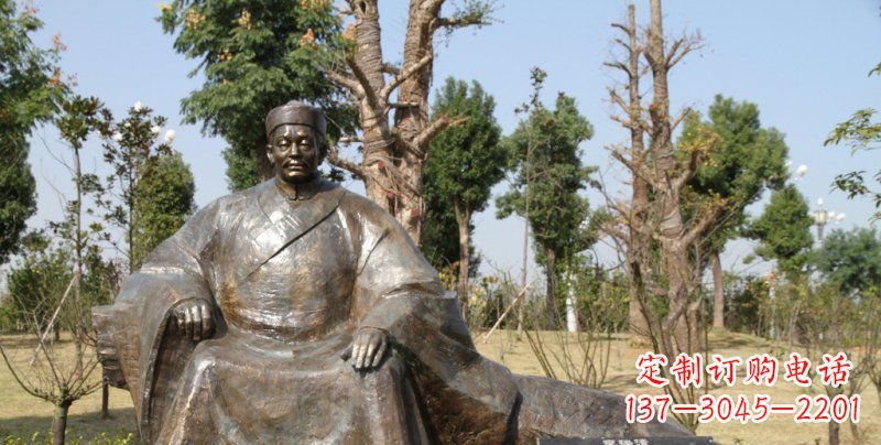 南京中领雕塑以古代名人铜雕艺术为主要产品，秉…