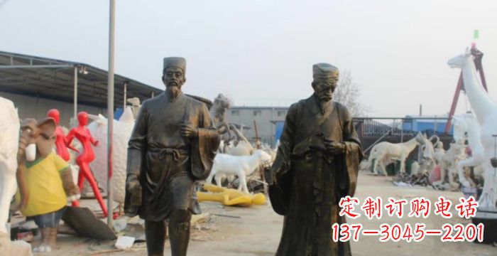 南京李时珍人物铜雕