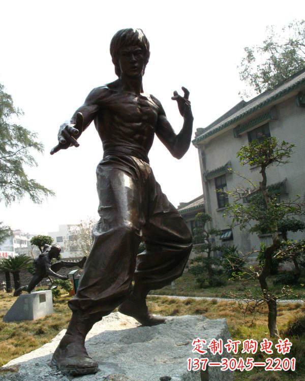 南京专业定制李小龙铜雕