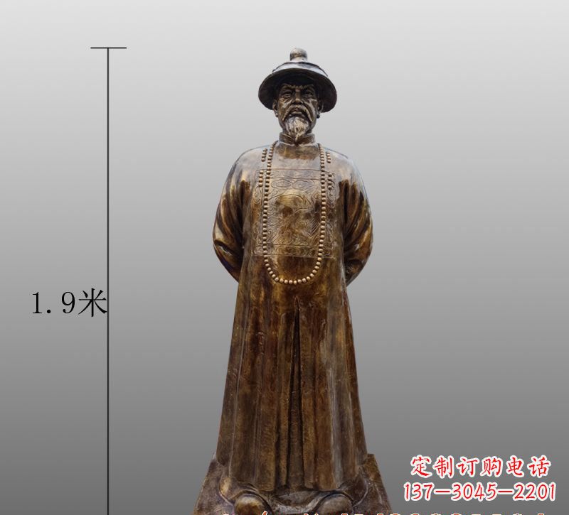 南京为您量身定制林则徐铜雕像