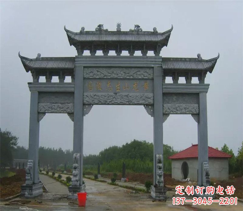 南京传承古典,艺术铸就灵动雕塑——中领雕塑定制牌坊石雕