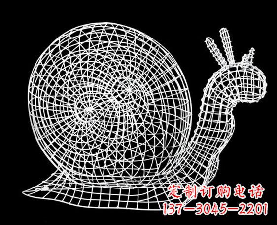 南京镂空蜗牛雕塑