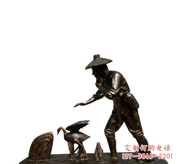 南京精湛工艺,精致鸬鹚雕塑