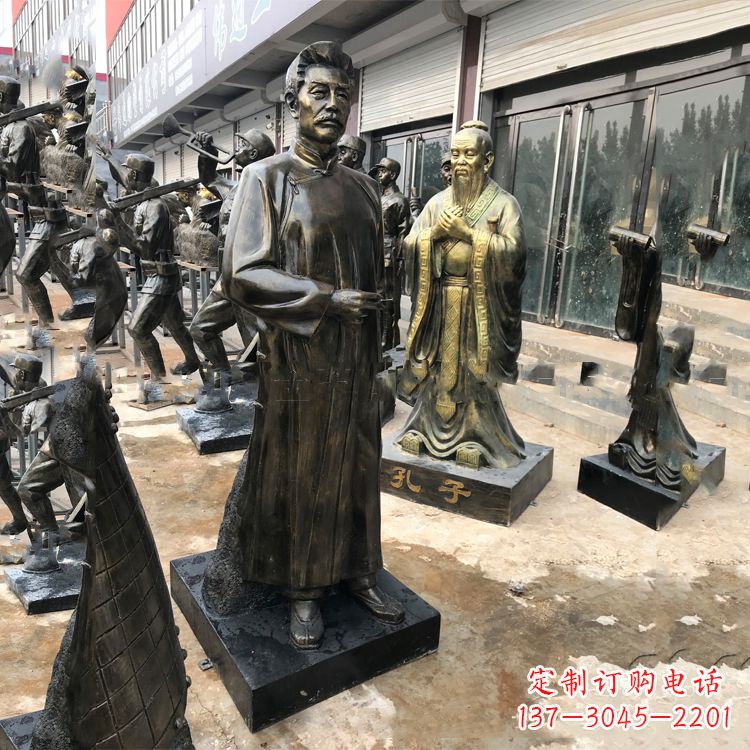 南京打造经典鲁迅雕塑，传承文化精神