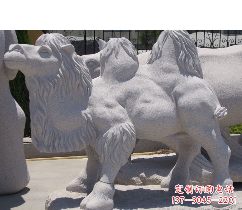 南京艺术珍品—骆驼石雕