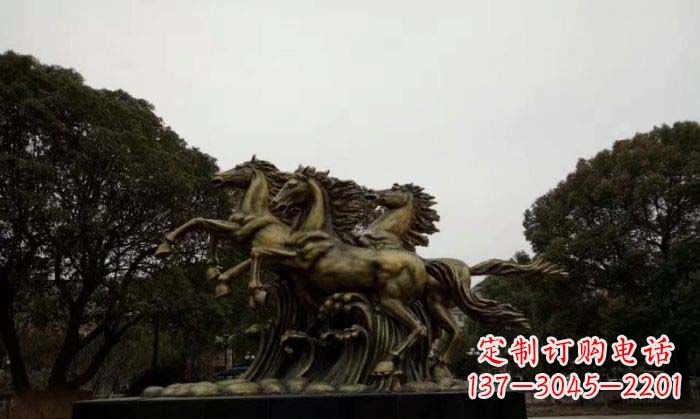 南京马到成功的高端定制铜雕