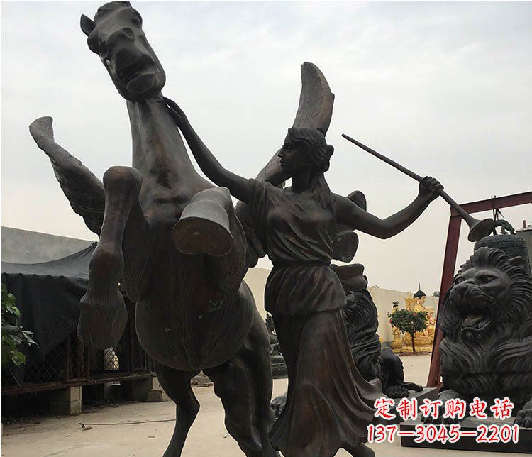 南京精美马动物铜雕摆件