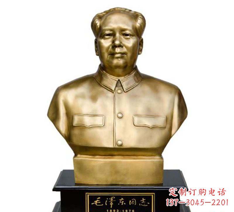 南京毛泽东头像铜雕