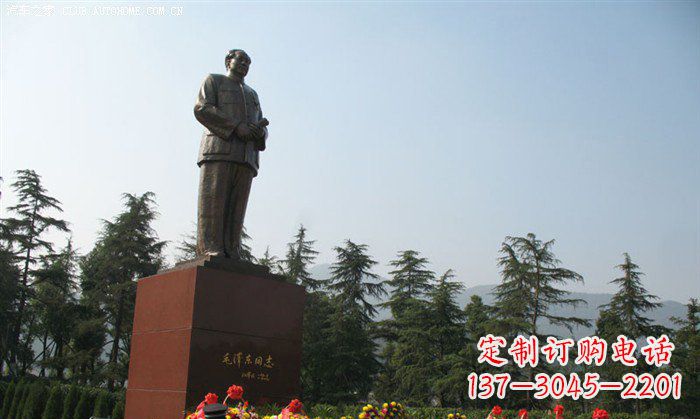 南京毛主席园林景观铜雕