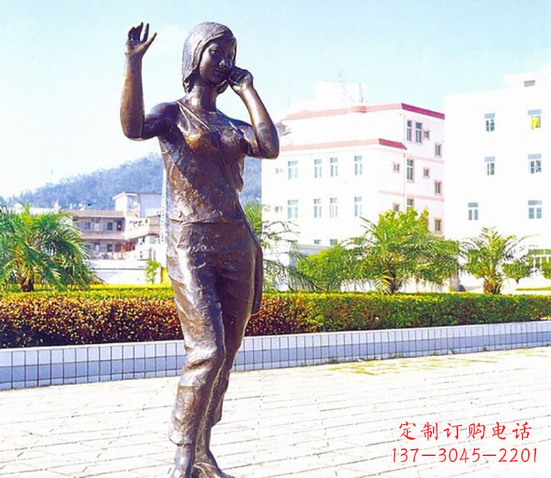 南京美女雕塑——一种经典的室外观赏雕塑