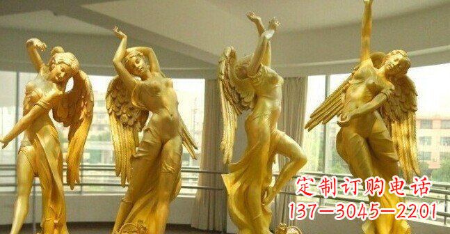 南京西方天使雕塑,精美绝伦
