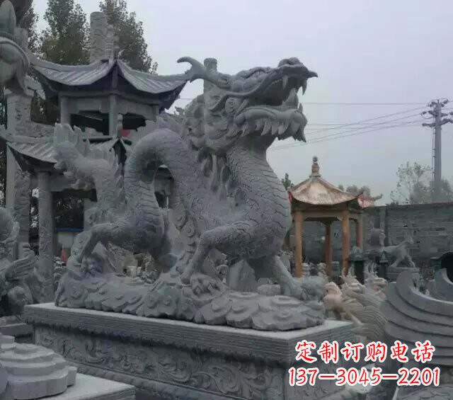 南京传统文化融入青石龙石雕