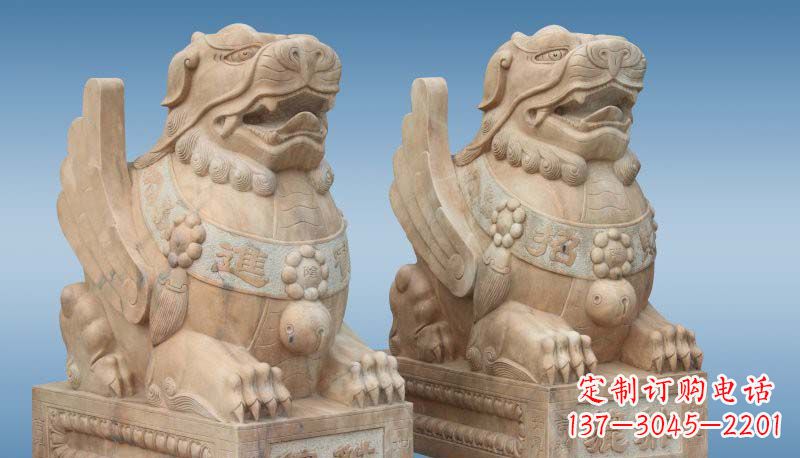 南京中领雕塑:传承古老传统,精心雕琢貔貅石雕