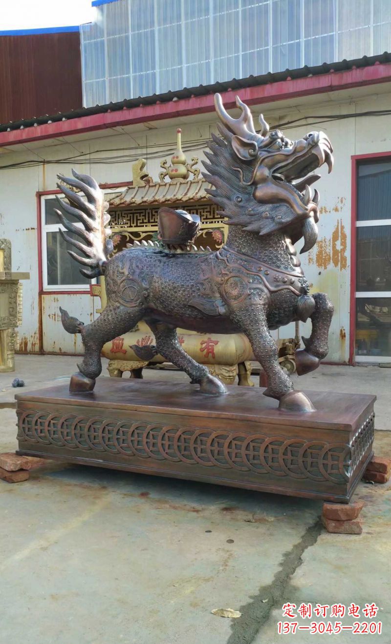 南京精美雕刻，麒麟雕塑惊艳你的家