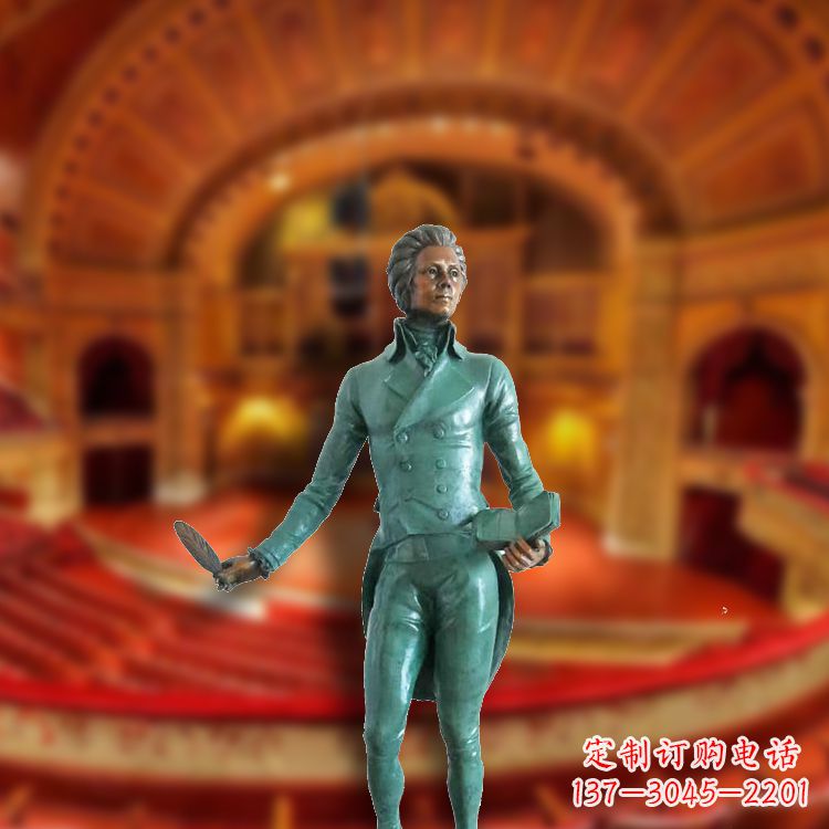 南京立体雕刻莫扎特,享受难忘的音乐之旅