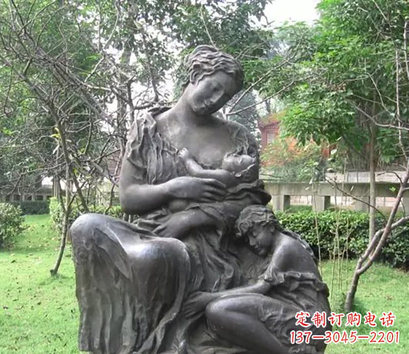 南京铸造母爱——母亲铜雕塑