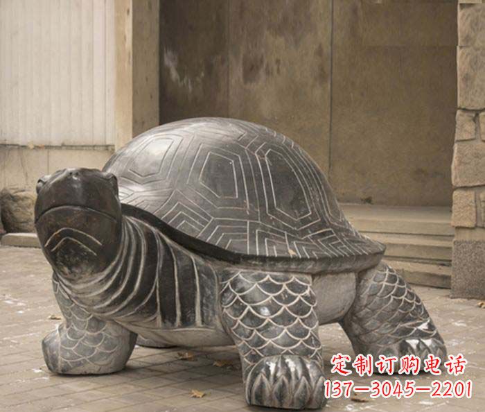 南京精美乌龟石雕把您的母子激情表达出来