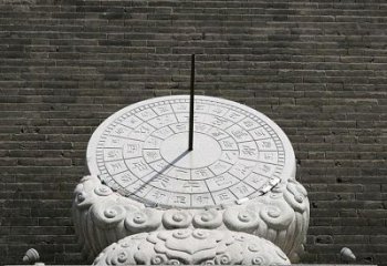 南京花岗岩古代计时器日晷雕塑