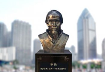 南京享受至尊荣耀，拥有华佗雕塑头像