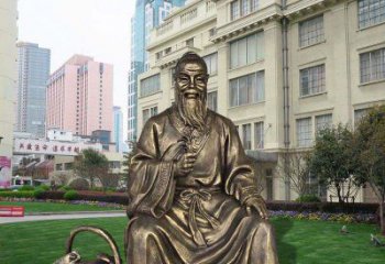 南京精美古典——华佗古代名人铜雕