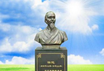 南京比肩古代华佗，凝聚一抹精致艺术——华佗铜雕
