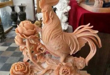 南京国家元素：吉祥如意公鸡石雕