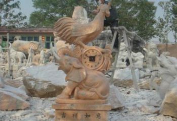 南京精美的公鸡石雕，带您回到传统