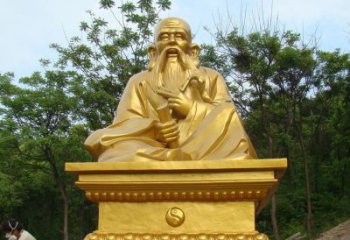 南京拥有传统文化精髓的老子铜雕